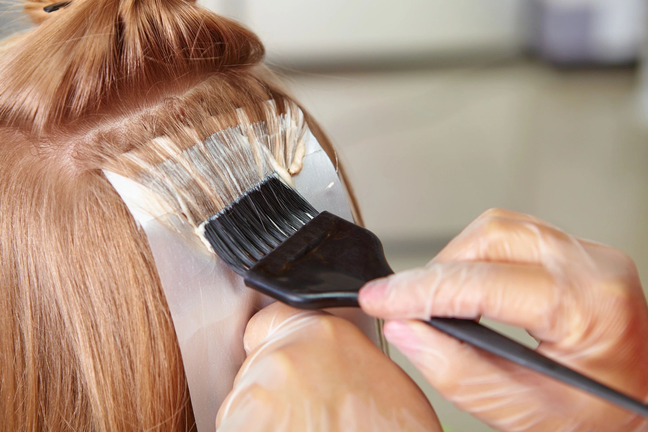 Hair coloring application